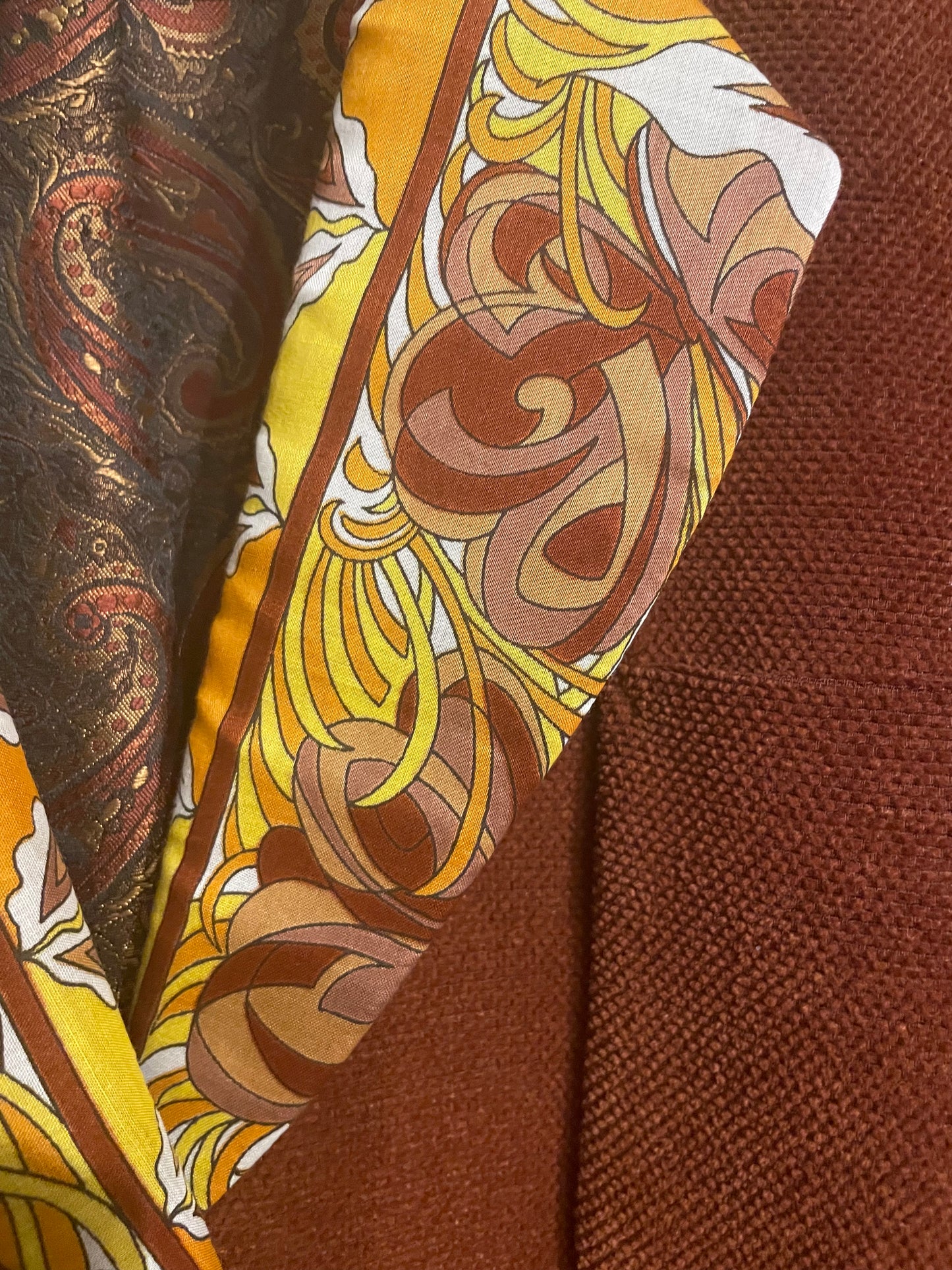 Pucci X Bally Rust Velvet Blazer