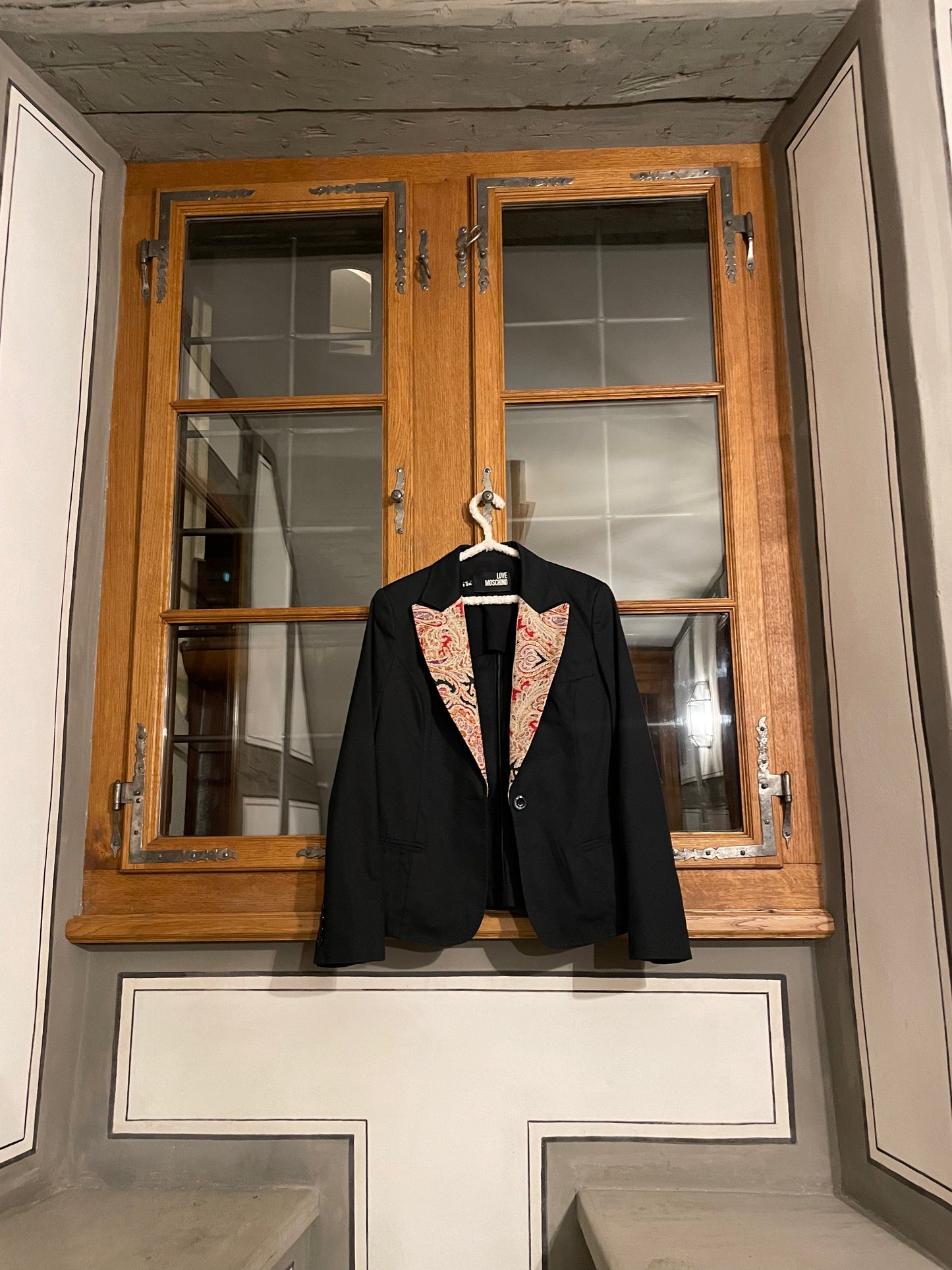 Yves Saint Laurent X Moschino Black Blazer